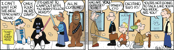 Drabble on Monday December 14, 2015 Comic Strip