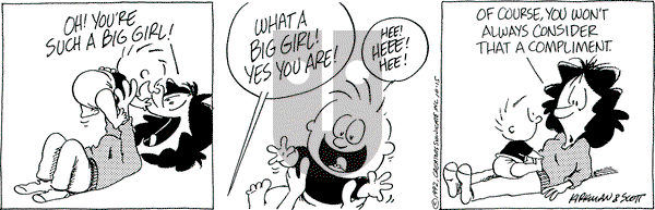 Baby Blues on Thursday October 15, 1992 Comic Strip