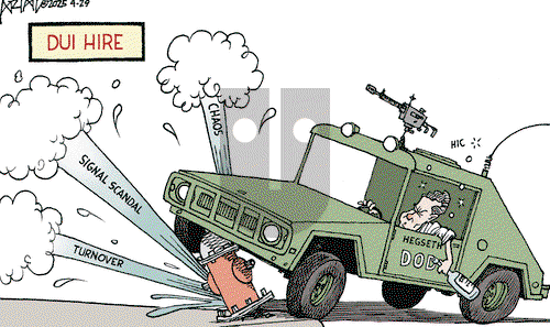 Robert Ariail on Tuesday April 29, 2025 Comic Strip