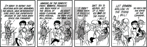 Doonesbury on Saturday March 23, 1974 Comic Strip