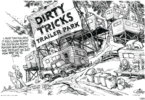 Pat Oliphant on Thursday January 24, 2008 Comic Strip