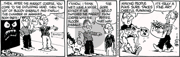Luann on Thursday October 17, 1991 Comic Strip