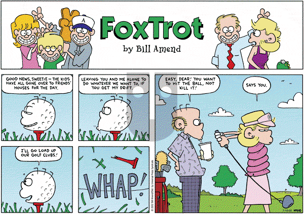 FoxTrot on Sunday July 10, 2005 Comic Strip