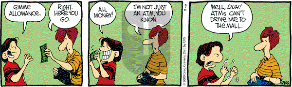 The Buckets on Wednesday March 11, 2009 Comic Strip