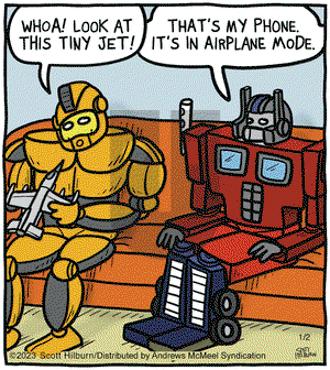 The Argyle Sweater - Monday January 2, 2023 Comic Strip