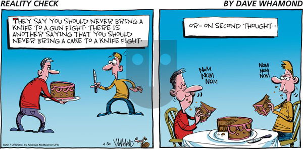 Reality Check on Sunday April 30, 2017 Comic Strip