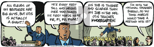 JumpStart on Thursday October 18, 2018 Comic Strip