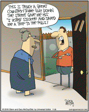 The Flying McCoys on Tuesday November 8, 2016 Comic Strip