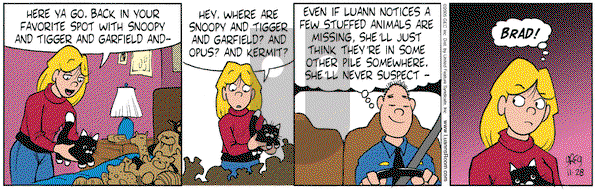 Luann on Wednesday November 30, 2005 Comic Strip