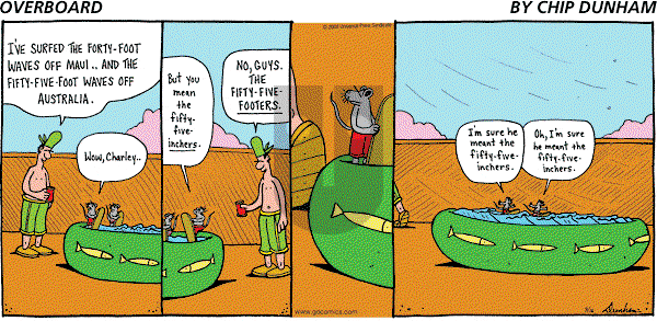 Overboard - Sunday March 16, 2008 Comic Strip