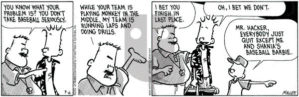 Frazz on Saturday July 6, 2002 Comic Strip