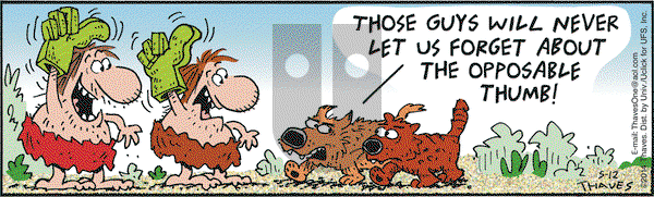 Frank and Ernest on Monday May 12, 2014 Comic Strip