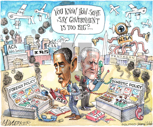 Matt Wuerker - Wednesday November 6, 2013 Comic Strip