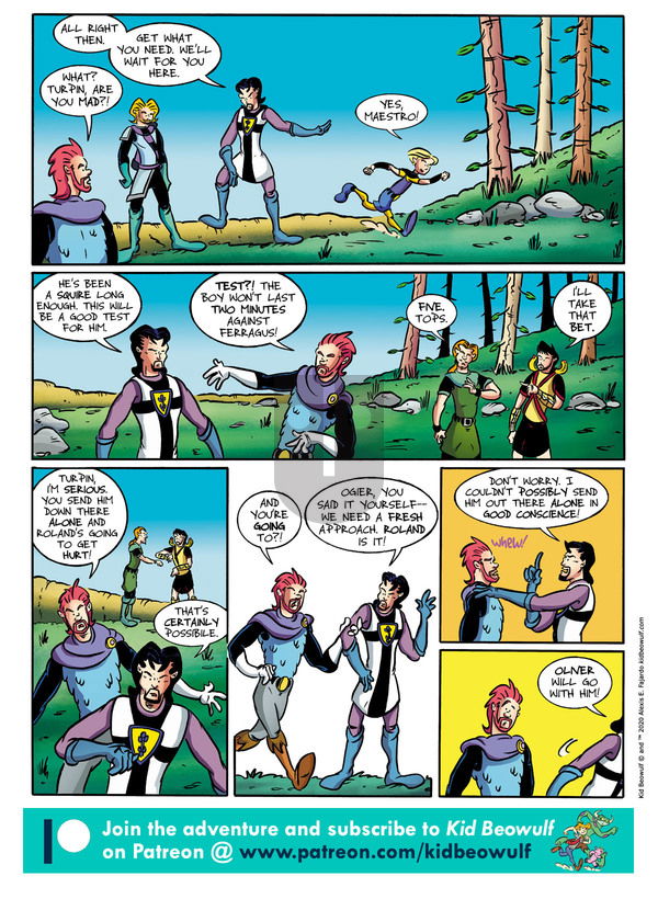 Kid Beowulf - Friday November 6, 2020 Comic Strip