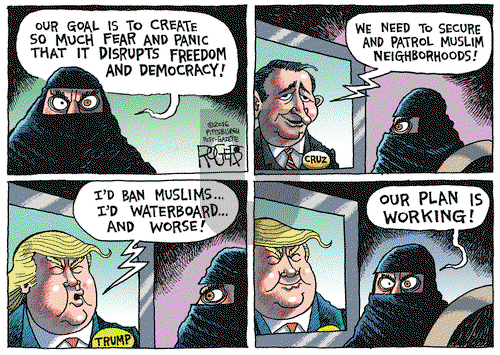 Rob Rogers on Friday March 25, 2016 Comic Strip