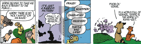 Over the Hedge on Wednesday February 20, 2008 Comic Strip
