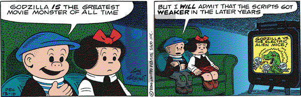 Nancy on Monday December 13, 2010 Comic Strip