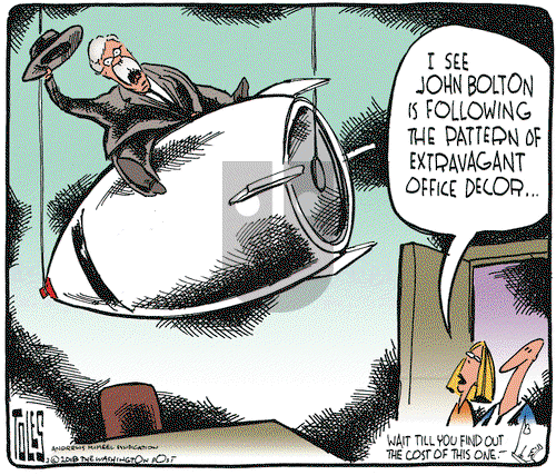 Tom Toles on Wednesday March 28, 2018 Comic Strip