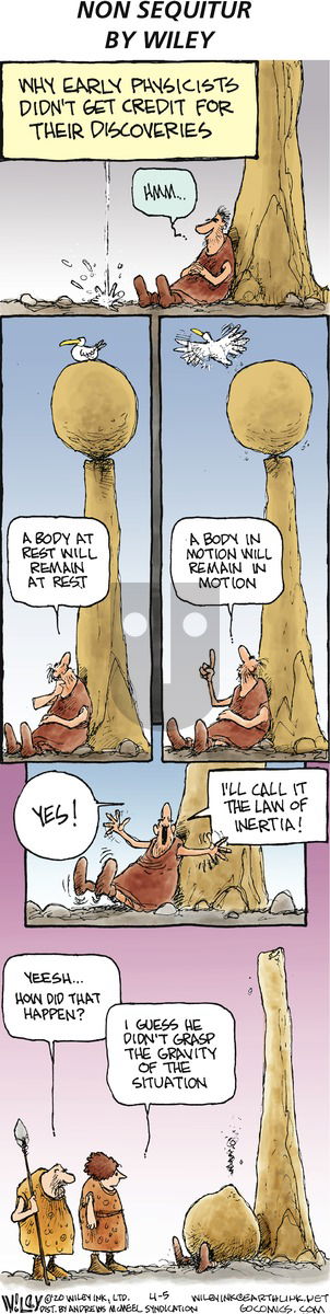 Non Sequitur on Sunday April 5, 2020 Comic Strip