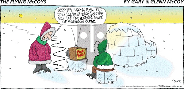 The Flying McCoys on Sunday November 1, 2009 Comic Strip