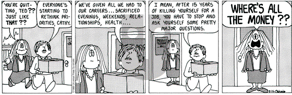 Cathy Classics on Friday August 26, 1988 Comic Strip