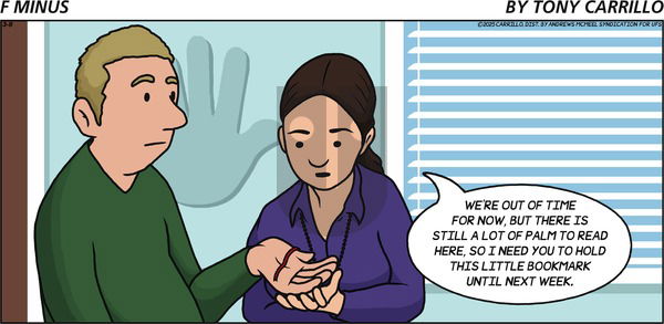 F Minus on Sunday March 9, 2025 Comic Strip