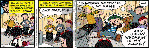 Nancy on Tuesday February 20, 2018 Comic Strip