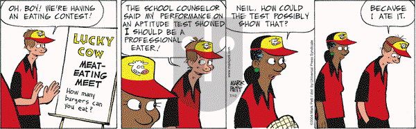 Lucky Cow on 2025-07-14 Comic Strip