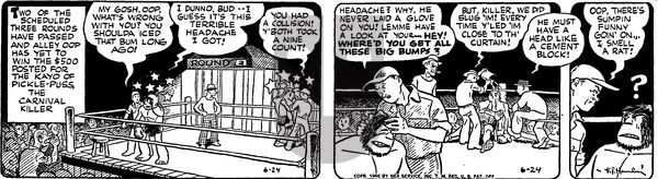Alley Oop on Monday June 24, 1946 Comic Strip