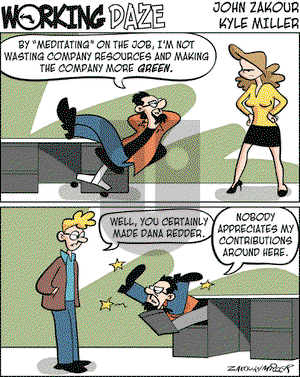 Working Daze on Thursday August 9, 2007 Comic Strip