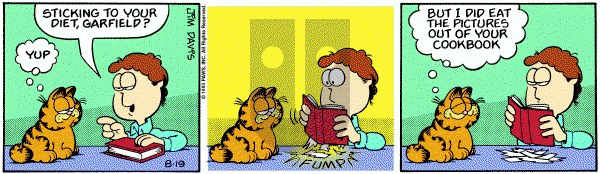 Garfield on Friday August 19, 1983 Comic Strip