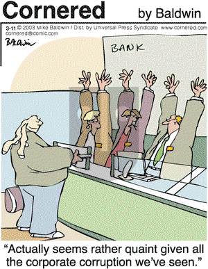 Cornered on Tuesday March 11, 2003 Comic Strip