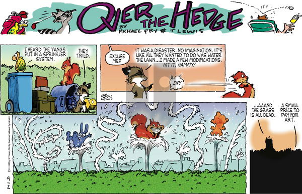 Over the Hedge on Sunday September 2, 2018 Comic Strip