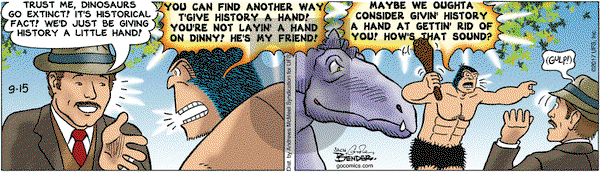 Alley Oop on Friday September 15, 2017 Comic Strip