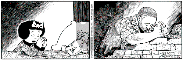 Nancy on Monday May 31, 2004 Comic Strip