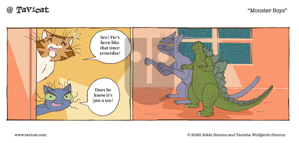 @Tavicat on Thursday November 6, 2025 Comic Strip