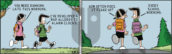 Grand Avenue on Thursday August 28, 2025 Comic Strip