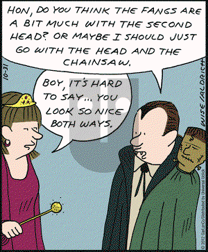 Real Life Adventures on Wednesday October 31, 2012 Comic Strip