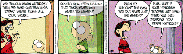 The Buckets on Saturday February 4, 2012 Comic Strip