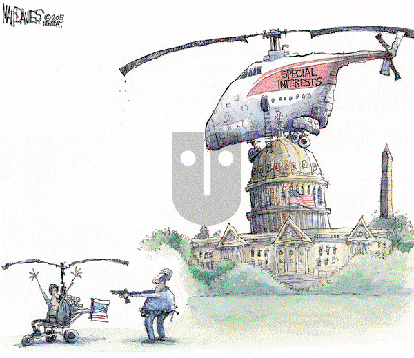 Matt Davies on Friday April 17, 2015 Comic Strip