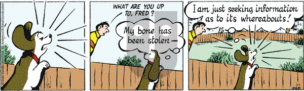 Fred Basset on Monday May 4, 2020 Comic Strip