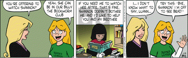 Luann on Thursday January 13, 2011 Comic Strip