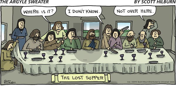 The Argyle Sweater on Sunday July 31, 2016 Comic Strip