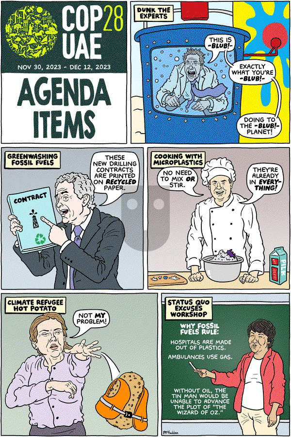 Brian McFadden on Tuesday December 5, 2023 Comic Strip