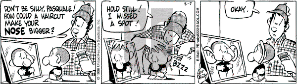 Rose is Rose - Wednesday August 7, 1996 Comic Strip