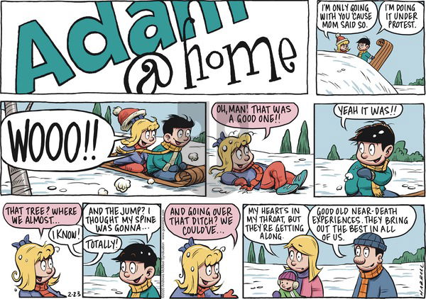 Adam@Home on Sunday February 23, 2020 Comic Strip