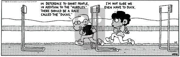 FoxTrot on Thursday July 25, 1996 Comic Strip