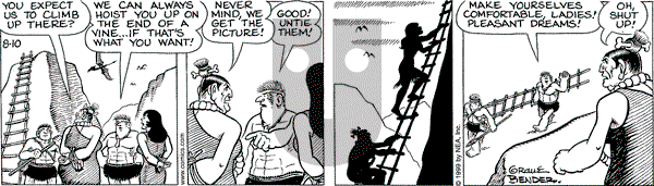 Alley Oop on Tuesday August 10, 1999 Comic Strip