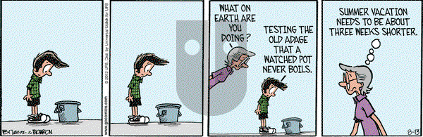 Grand Avenue on Monday August 13, 2012 Comic Strip