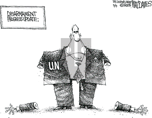 Matt Davies on Friday March 7, 2003 Comic Strip